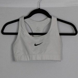 White & Black Nike Dri-Fit Sports Bra